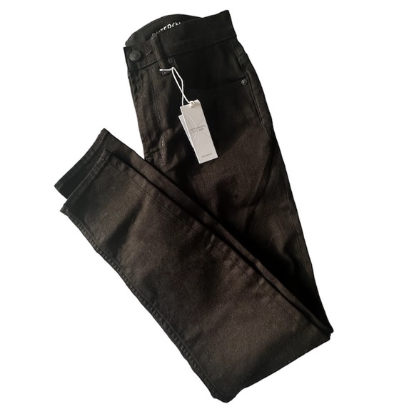 Outerknown S.E.A. STRAND HIGH RISE SKINNY NWT Black Size 26 - Picture 5 of 8